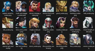 Design Pack Definitivo - Marvel Rivals