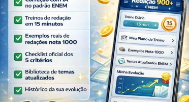 [APLICATIVO] Redação 900+ENEM: Correção Inteligente com IA