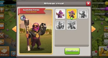 Cv11 praticamente full, faltando apenas heróis e muros