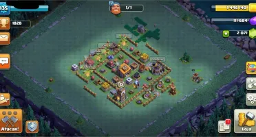 Cv11 praticamente full, faltando apenas heróis e muros