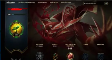 CONTA LOL - SKINS RARAS - MD10 NÃO FEITA