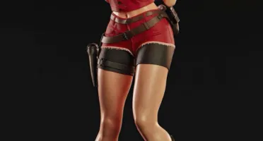 Claire Redfield Resident 3d stl