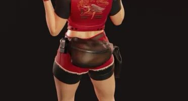 Claire Redfield Resident 3d stl