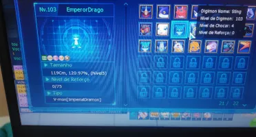 Conta digimon ladmo servidor alphamon - omegamon x + truevic