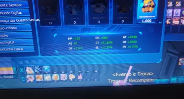 Conta digimon ladmo servidor alphamon - omegamon x + truevic