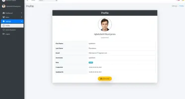Mestre de Autenticação PHP