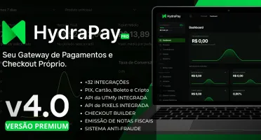 Script Gateway de Pagamentos e Checkout Próprio v4.0 (SaaS)