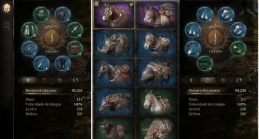 Conta Night Crows lvl 50 83k Com 2 montaria Épica