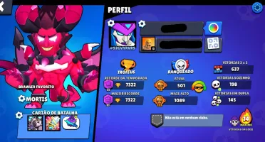 conta de brawl star!!