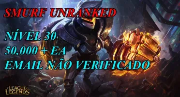 CONTAS UNRANKED LEAGUE OF LEGENDS LEVEL 30 SMURF