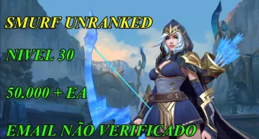 CONTAS UNRANKED LEAGUE OF LEGENDS LEVEL 30 SMURF
