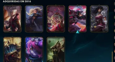 Conta Gold IV 55% WR, 101 champs e 43 SKins.