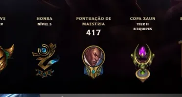 Conta Gold IV 55% WR, 101 champs e 43 SKins.
