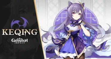GENSHIN IMPACT CONTA AR-5 COM KEQING (BANNER GARANTIDO)