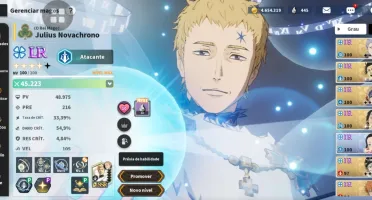 Conta Black Clover