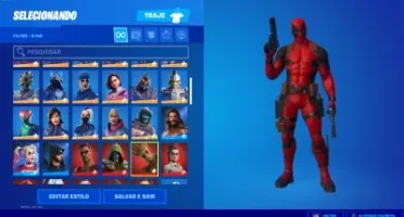Conta Fortnaite skins 100+ Salve o mundo com Vbucks