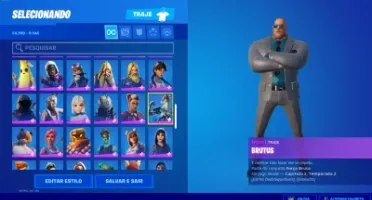 Conta Fortnaite skins 100+ Salve o mundo com Vbucks