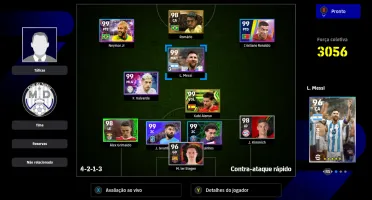 Efootball 2024 conta para pc stean