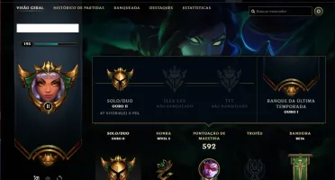 Conta ouro 2 com TODOS os champs, 194 skins (MAIN ADC)