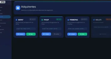 Gateway De Pagamentos Pixup + Bspay + Prime Pag (Novo Pix)