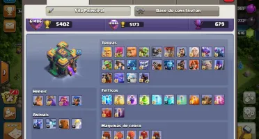 CLASH OF CLANS CV14 FULL +20600 GEMAS