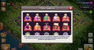 CLASH OF CLANS CV14 FULL +20600 GEMAS
