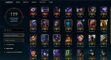 Conta Diamante no LoL