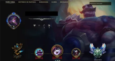 Conta Diamante no LoL