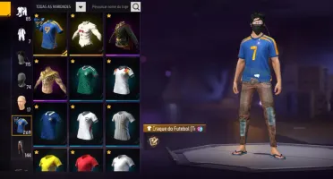 Conta de free fire de 6 anos muito rara