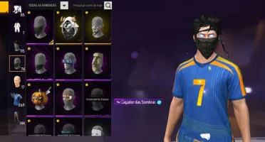 Conta de free fire de 6 anos muito rara