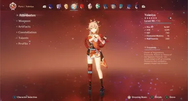 [EU] [AR 57] RAIDEN AYAKA KEQING DILUC KUZUHA YOIMIYA + MAIS