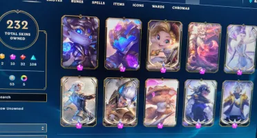 Conta Do Lol Lv 485