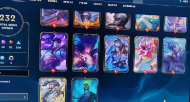 Conta Do Lol Lv 485
