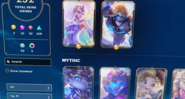 Conta Do Lol Lv 485
