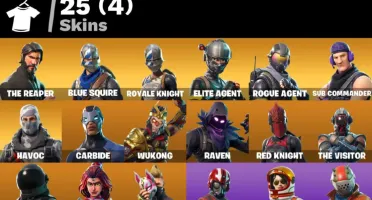 Conta Fortnite 25 Skins The Reaper, Take The L, Havoc + Jogo