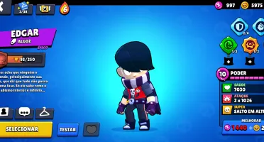 Conta Brawl Stars - Wattson Top (Todos Buffies E Hyper)
