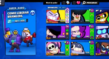 Conta Brawl Stars - Wattson Top (Todos Buffies E Hyper)