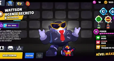Conta Brawl Stars - Wattson Top (Todos Buffies E Hyper)
