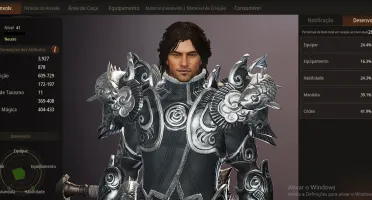 🔔 Conta MIR M - Guerreiro lvl 41 - 3k500 de poder 🔔