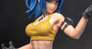 Azerama - King of Fighters - Leona Heidern - 3D STL
