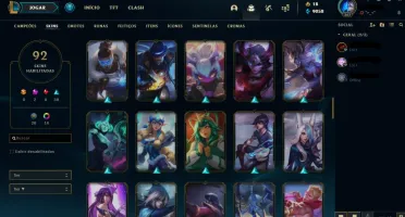 Conta League Of Legends Prata1 C/ Skin da Cait Prestígio