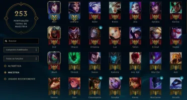3 contas de LoL