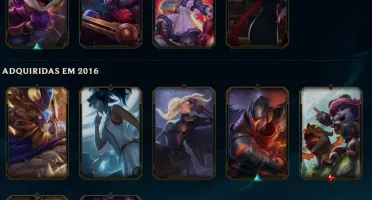 3 contas de LoL