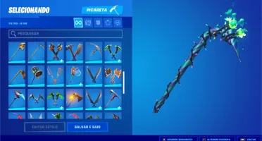 CONTA FORTNITE / 115 SKINS / PASSE 6 ATÉ O ULTIMO / STW
