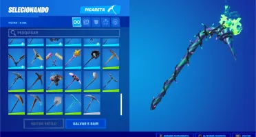CONTA FORTNITE / 115 SKINS / PASSE 6 ATÉ O ULTIMO / STW