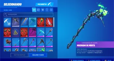 CONTA FORTNITE / 115 SKINS / PASSE 6 ATÉ O ULTIMO / STW