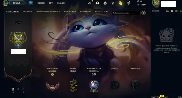 CONTA LOL 39 CAMPEÕES E 3 SKINS