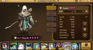 Reroll Summoners War com Bayek Light + Kassandra Water