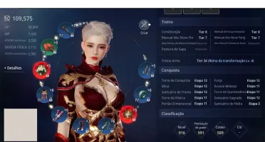 Conta mir4 LVL 80, minera em 5 segundos