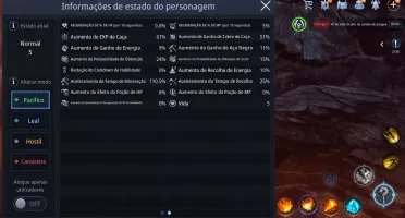 Conta mir4 LVL 80, minera em 5 segundos